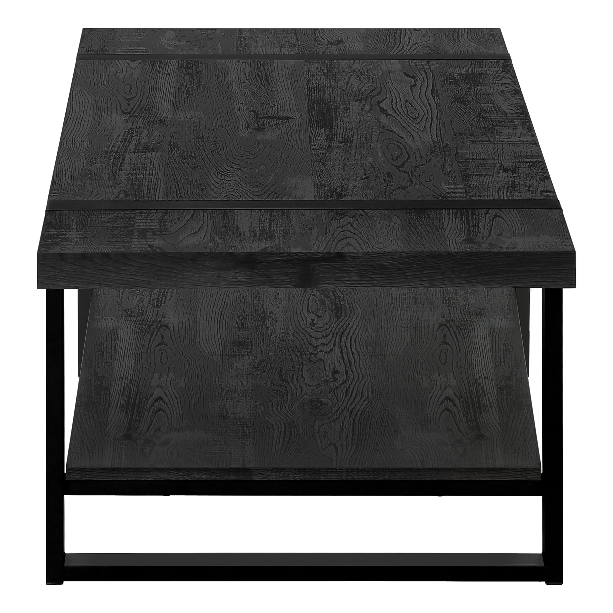 Coffee Table with Fixed Shelf