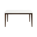 Lindsey Mid-Century Modern Solid Wood Dining Table