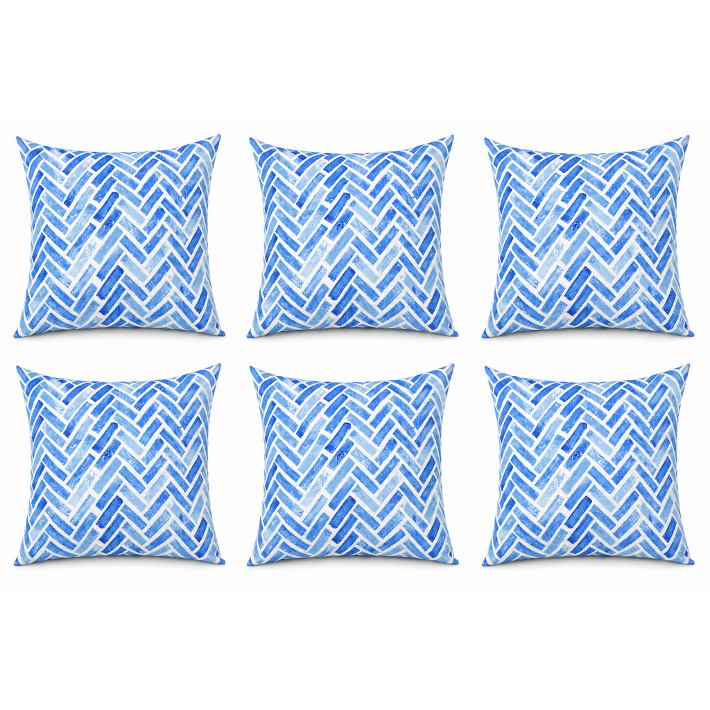 4 Pack Outdoor Pillow Covers - 18x18 Inch