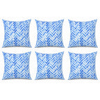4 Pack Outdoor Pillow Covers - 18x18 Inch