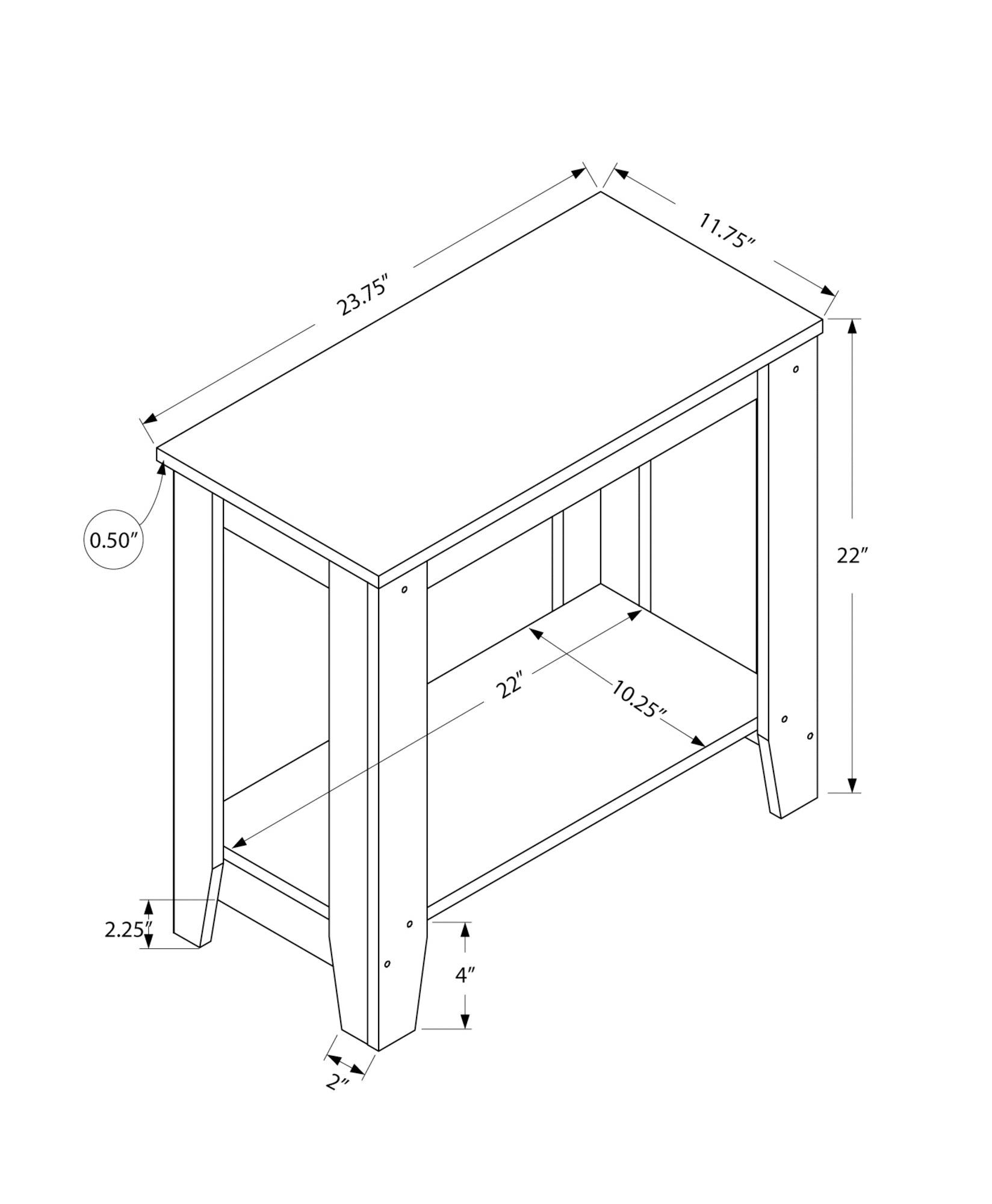 Contemporary Accent Table