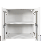 Wall Cabinet with Glass Doors