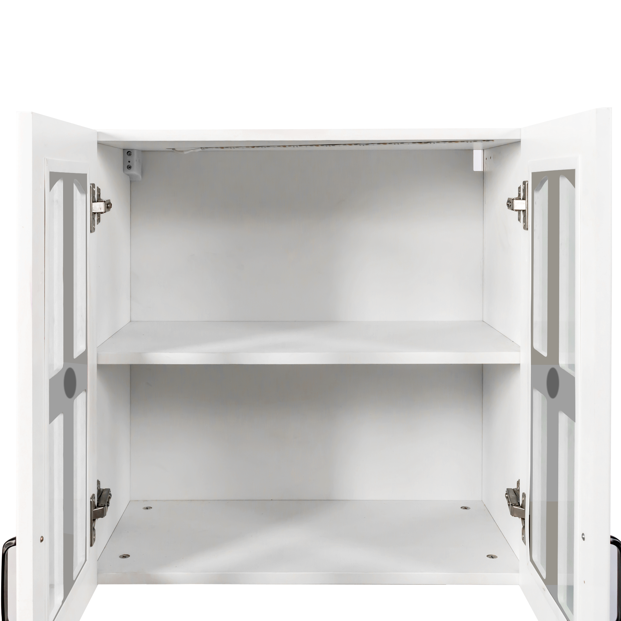 Wall Cabinet with Glass Doors