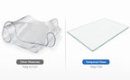 Clear Tempered Glass Table Mat 20x32 Inch
