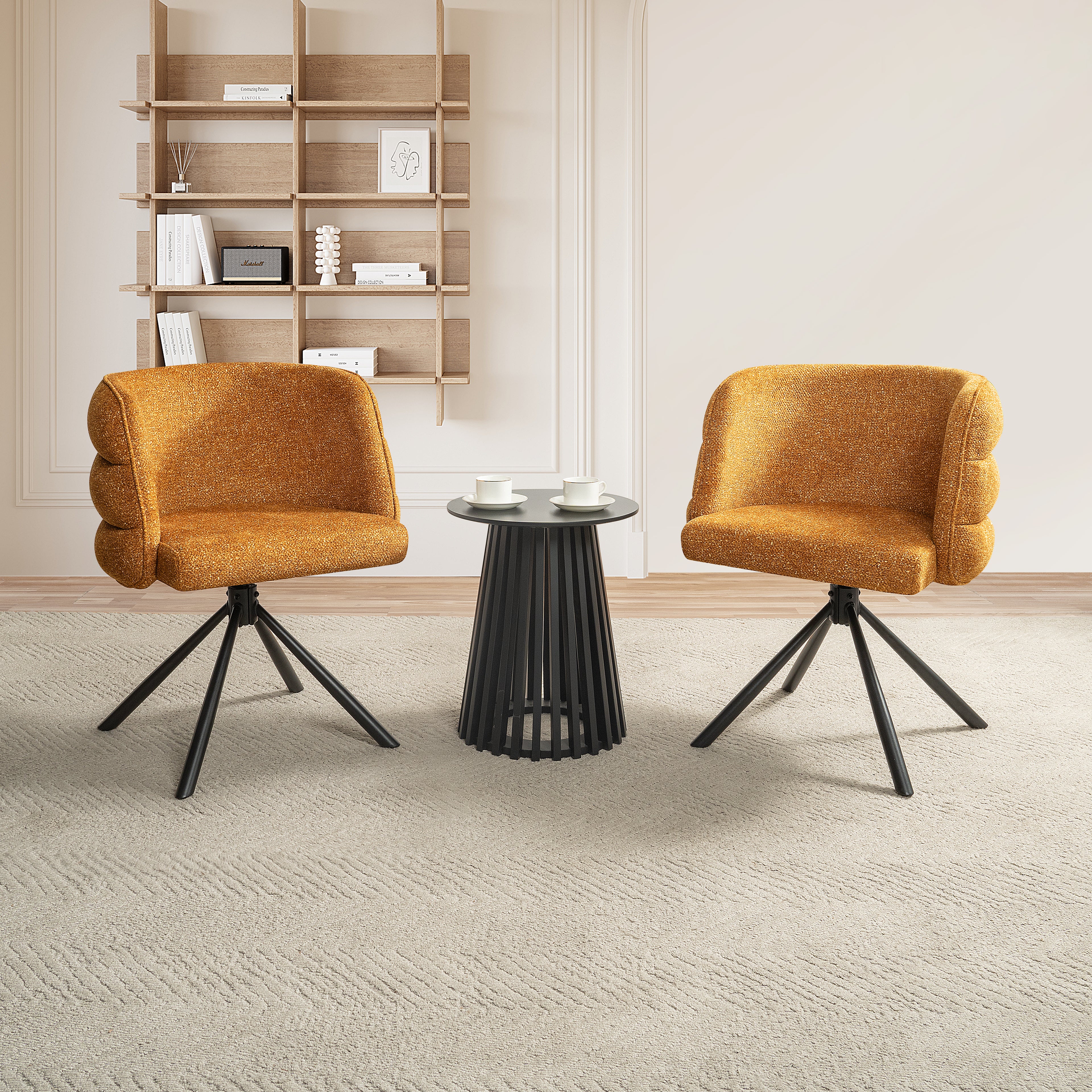 270° Swivel Home Office Desk Chairs Set of 2