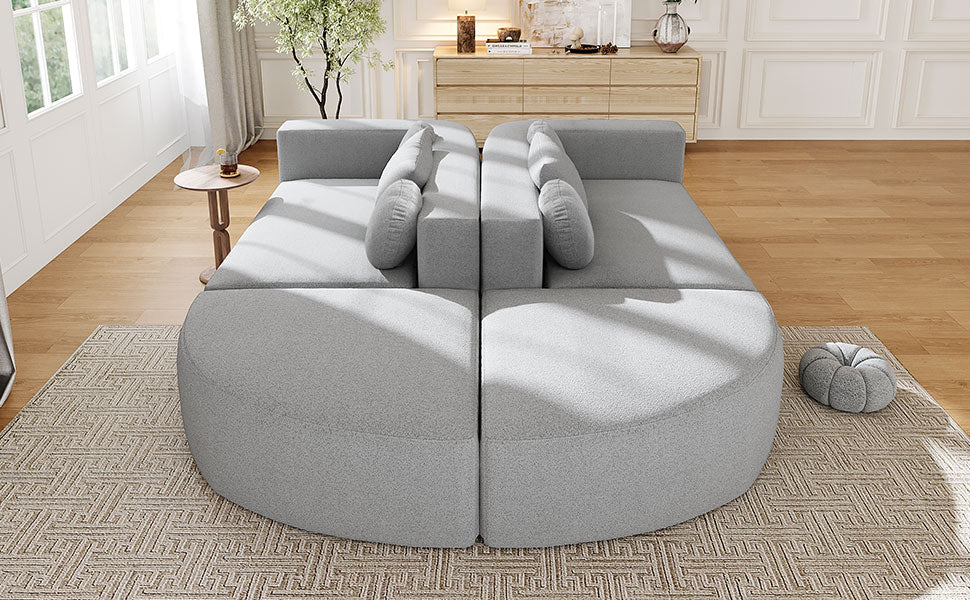 Boneless Couch Modular Sectional Sofa
