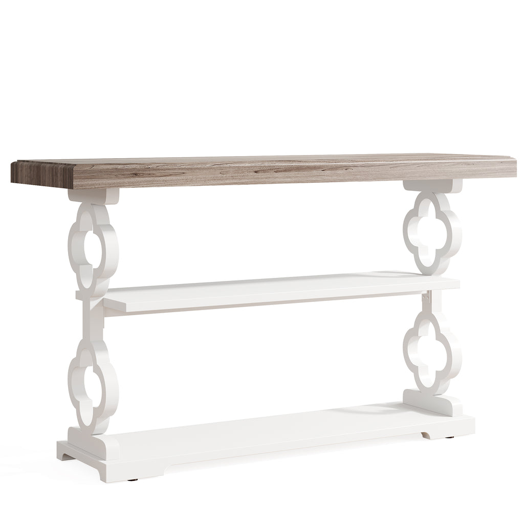 55" French Country Console Table