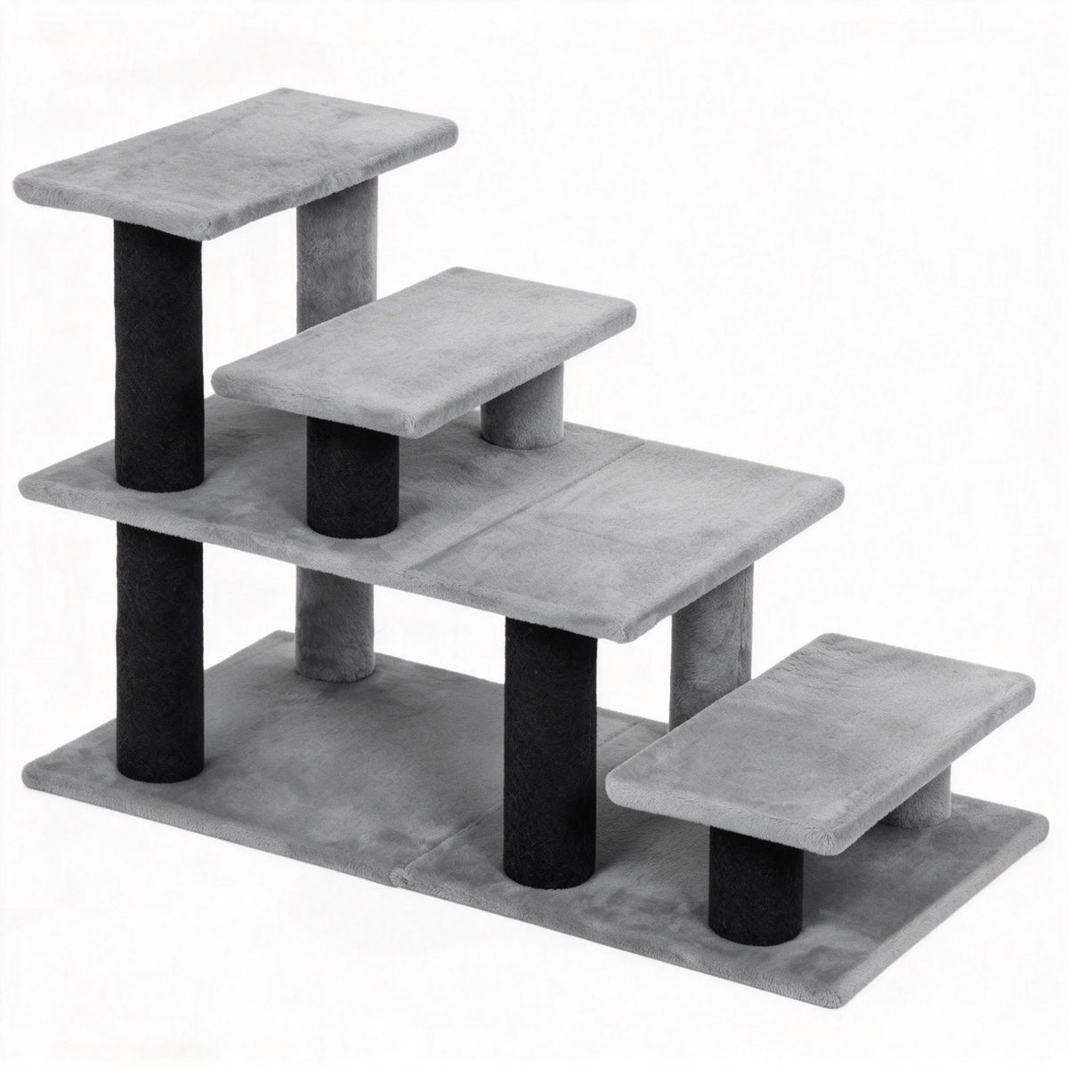 Modular Pet Cat Stairs, 2/3/4‑Step Flexible Setup Pet Steps for Bed and Sofa