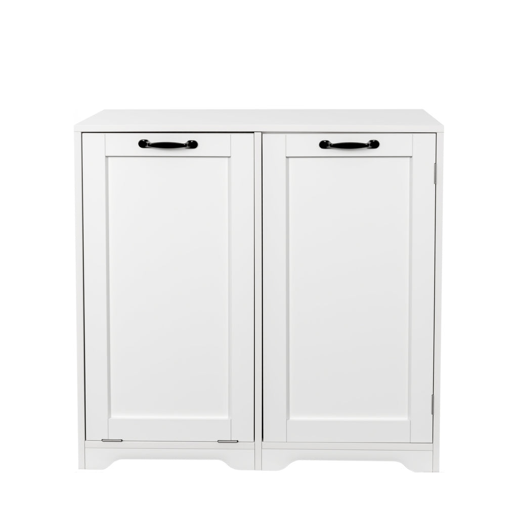 Laundry Cabinet with Doors and Adjustable Shelf