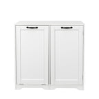 Laundry Cabinet with Doors and Adjustable Shelf