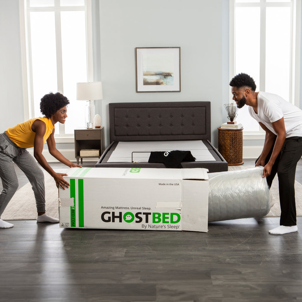 GhostBed Massage Mattress 12" Profile - Twin XL
