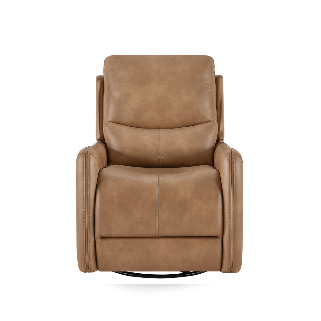 Dublin 30" Swivel Power Recliner Arm Chair - Saddle