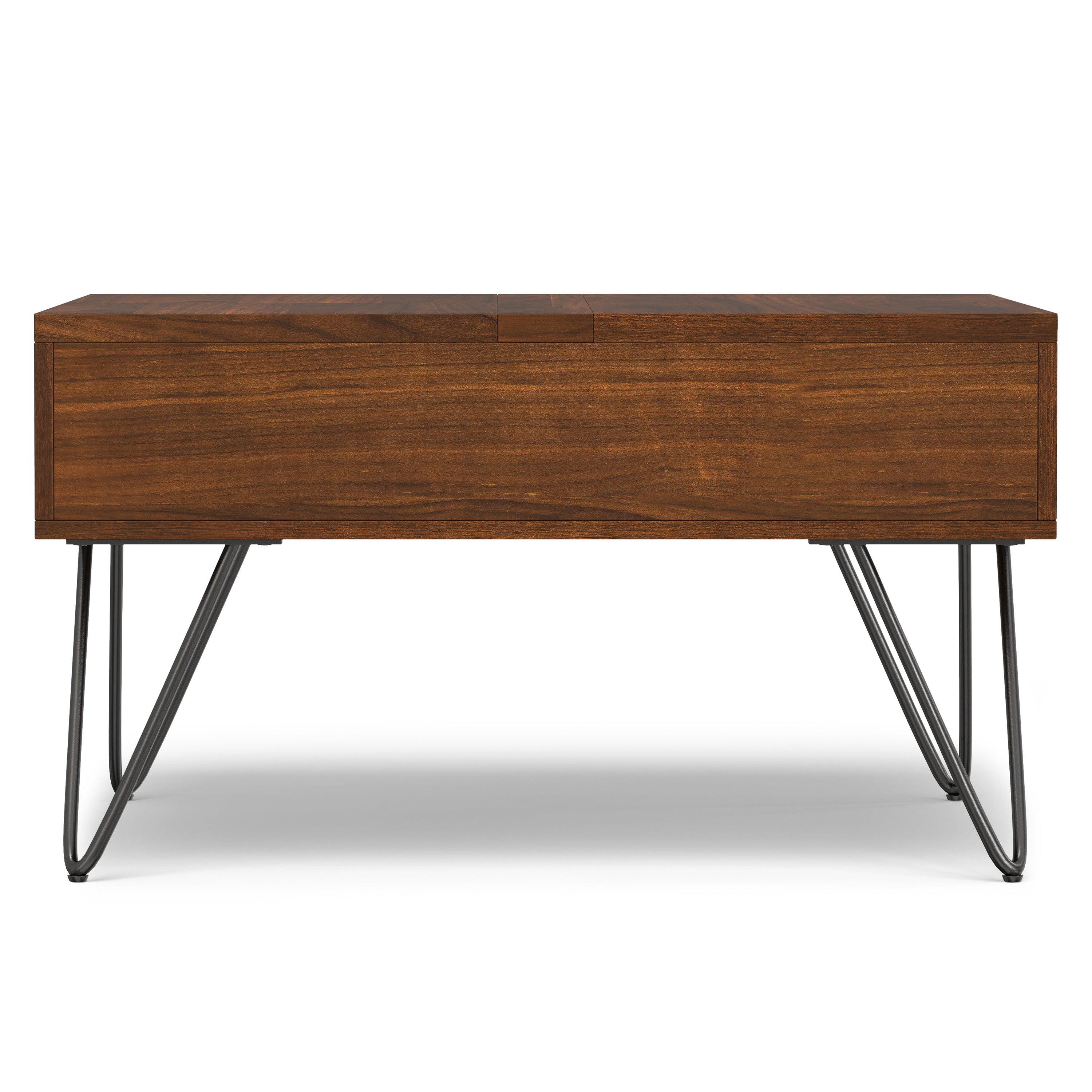 Hunter 32 Inch Wide Solid Wood Lift Top Square Coffee Table