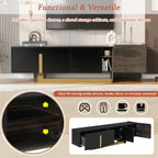 Vibe Haus 66.7'' Light Luxury TV Stand