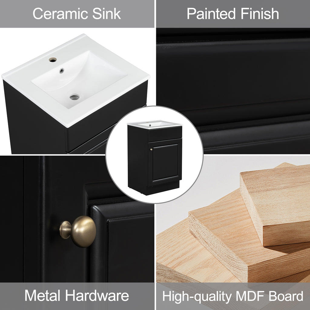 20" Bathroom Vanity with Sink