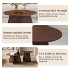 Retro-Style Nesting Coffee Table Set