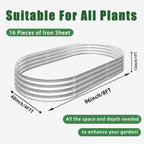 2Pcs Raised Garden Bed Kit