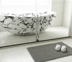 Frameless Double Sliding Soft-Close Shower Door - Matte