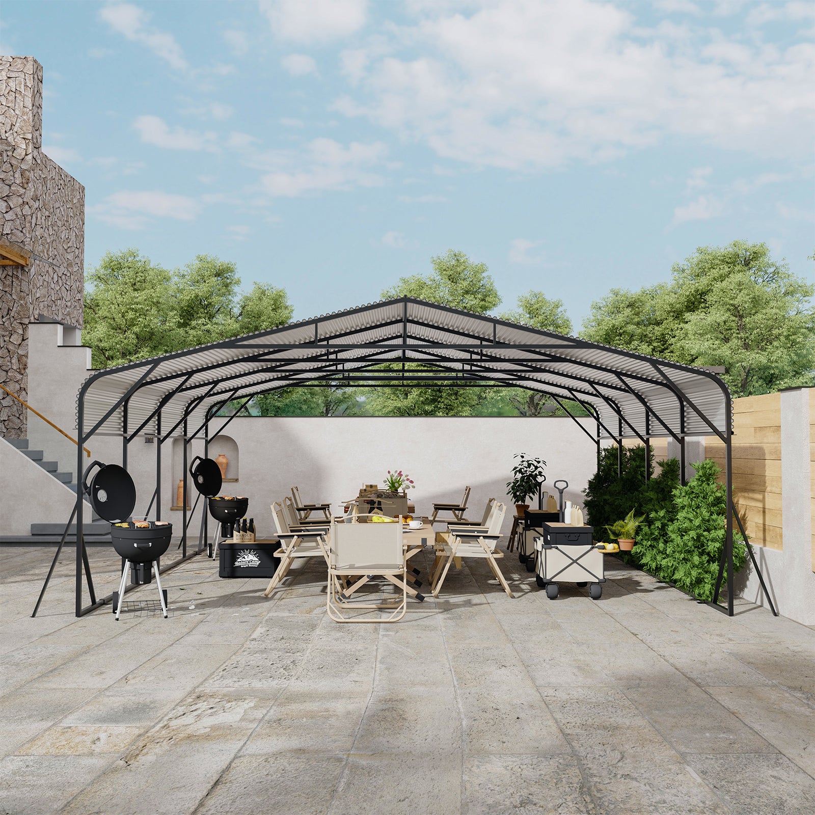 Carport 20 x 20 Shelter