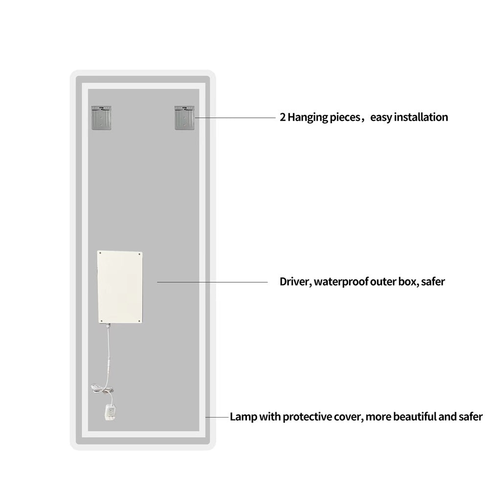 Full Length Lighted Vanity Mirror