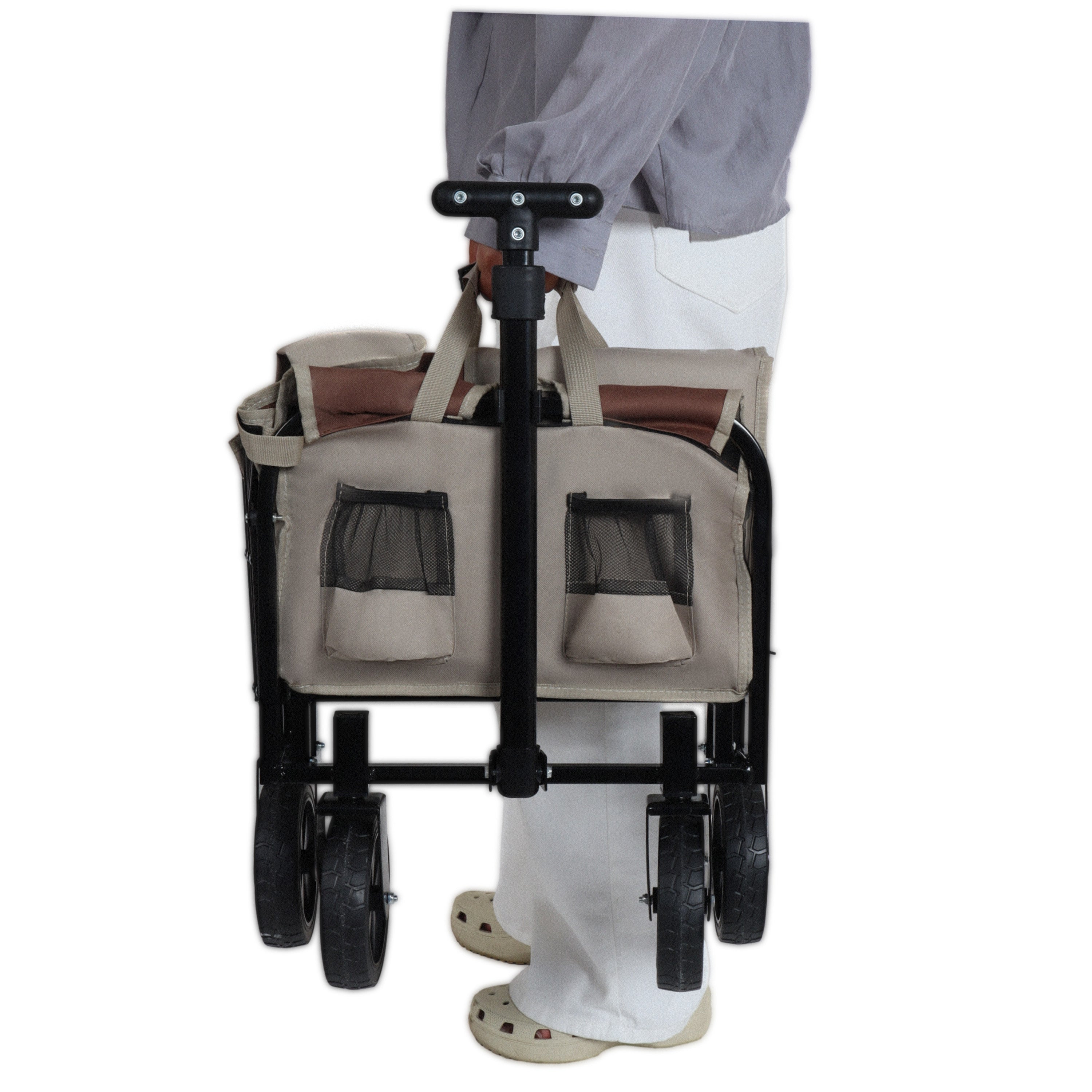 All-in-One Convertible Folding Camping Wagon Cart