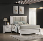 Contemporary 2-Drawer Nightstand - Mist