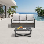 2-Piece Wicker Patio Conversation Set