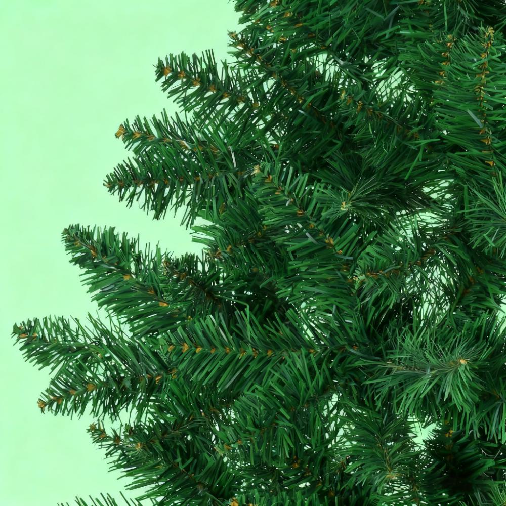 Artificial Half Christmas Tree with Auto Open Steel Base