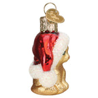 Mini Santa's Kitten Ornament