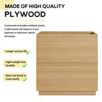 30" Modern Undermount Bathroom Sink Cabinet