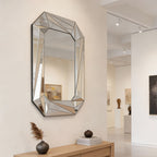 Diamond Shaped Large Wall Mirror