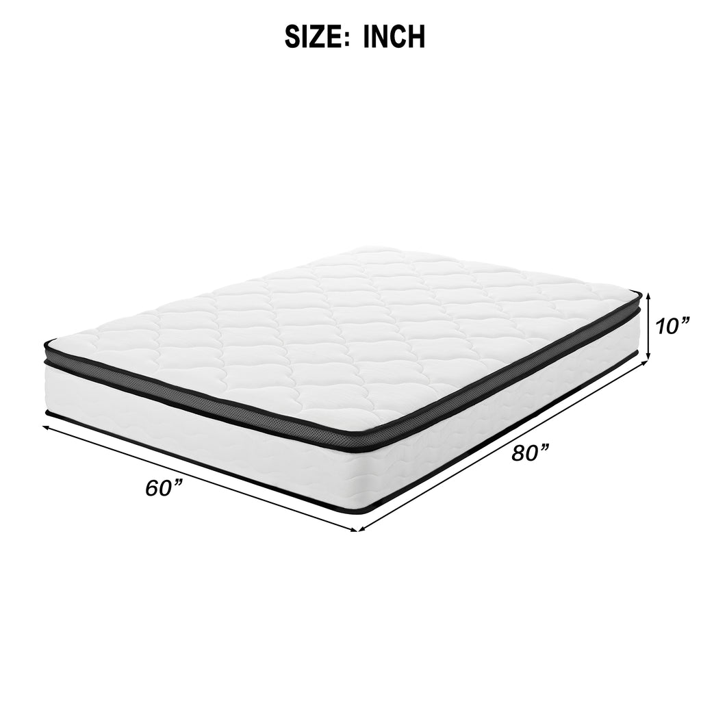 Queen Mattress - 10 Inch Hybrid In a Box