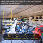 12x10 FT Outdoor Storage Shed Metal