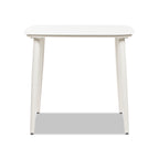 Santorini 33.5" Square Outdoor Patio Table Aluminum