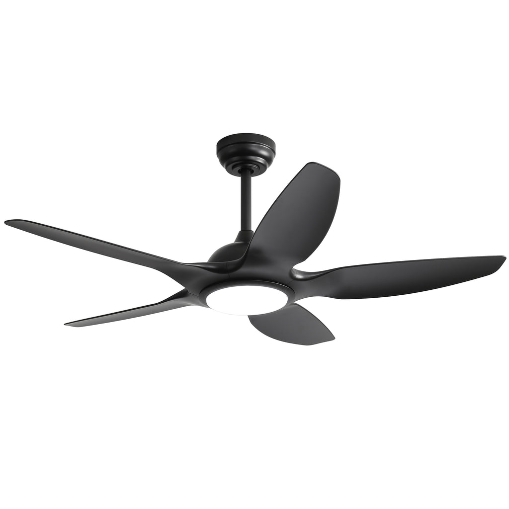 48 Inch Ceiling Fan with Dimmable LED Light and Remote Control