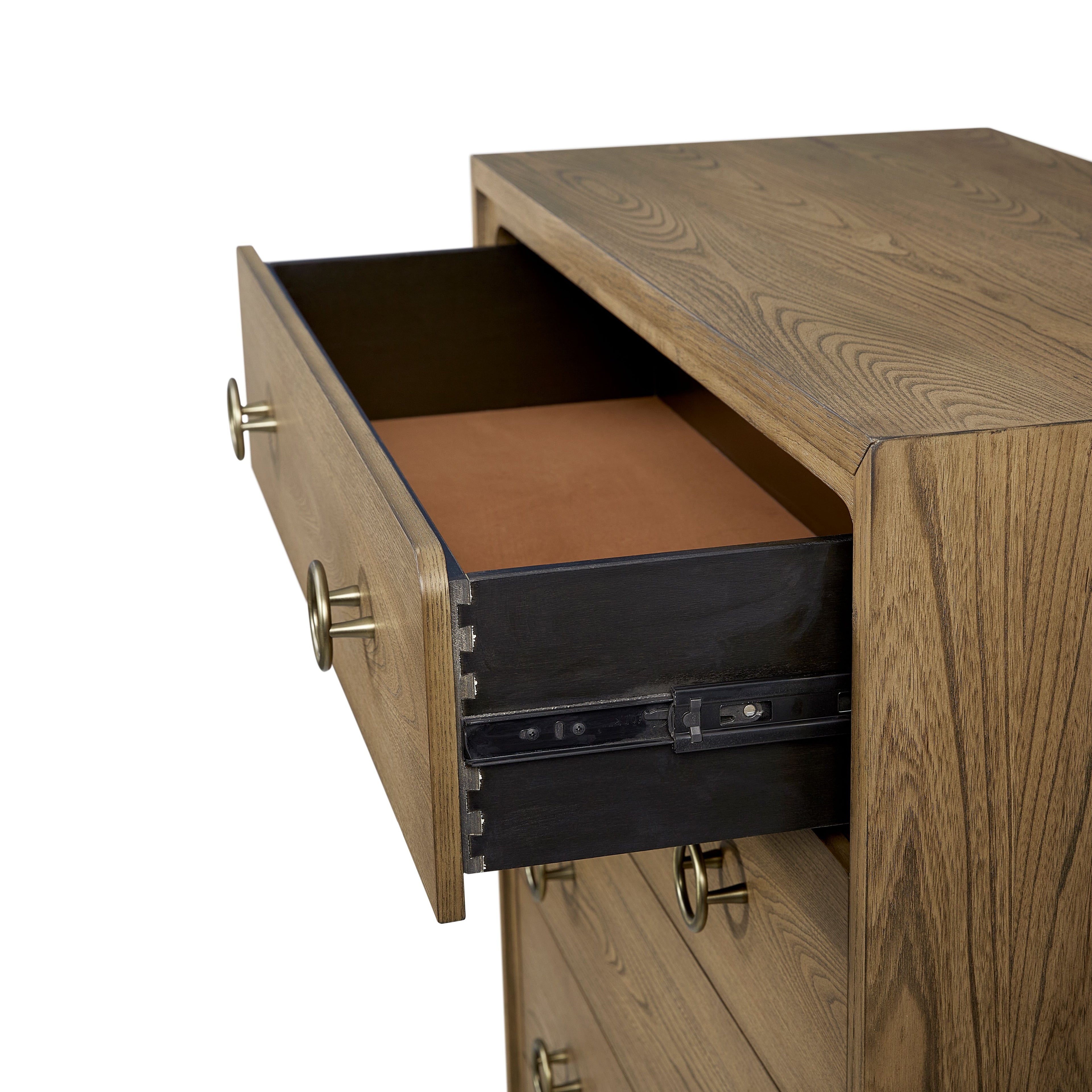 5 Drawer Dresser in Latte Finish