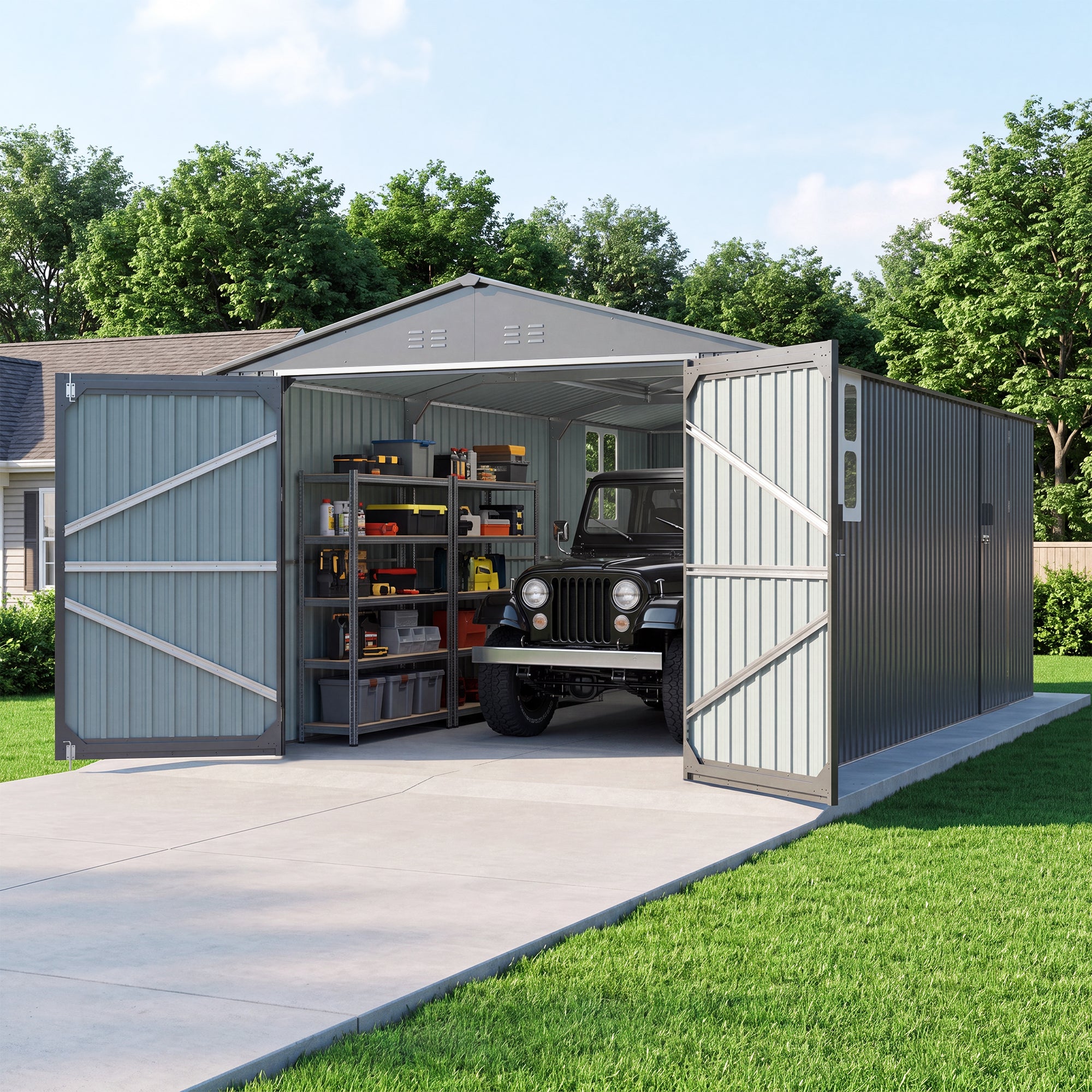 Outdoor Storage Shed 20x10 FT