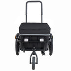 2-in-1 Bike Cargo Trailer Pushcart