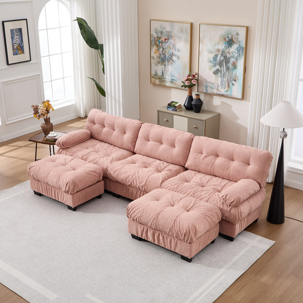 U Shaped Couch Modular Sectional Sofa