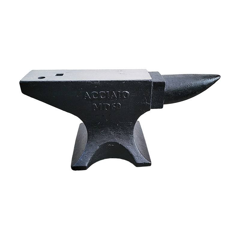 Single Horn 132Lbs Cast Steel Anvil