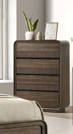 Mid-Century Flair Rounded Edges Chest