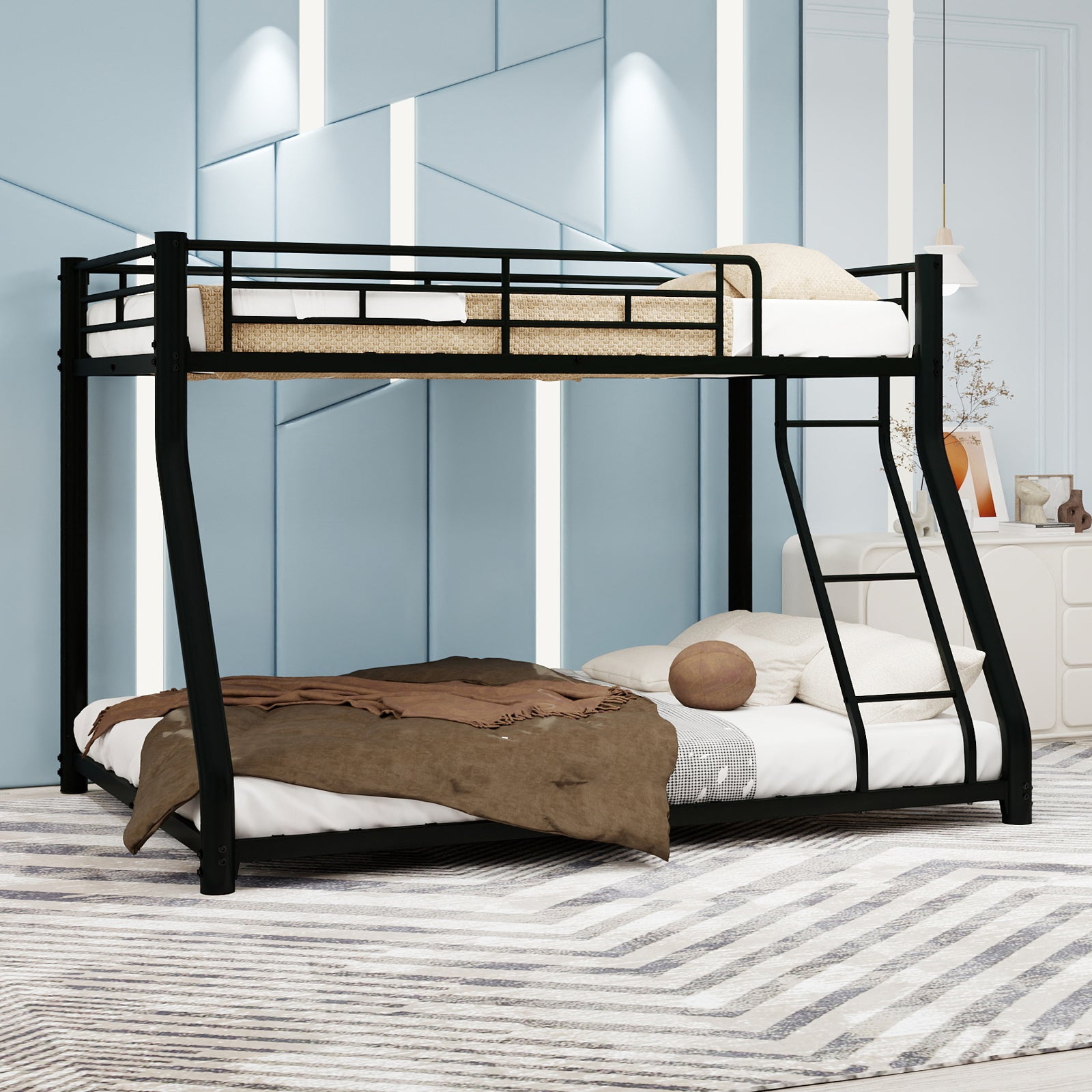 Twin Over Full Metal Bunk Bed