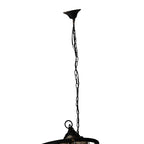 Large Beaded 4-Light Chandelier