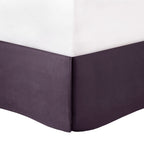 7 Piece Tufted Comforter Set - Plum Cal King