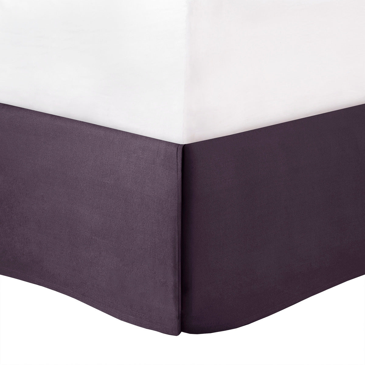 7 Piece Tufted Comforter Set - Plum Cal King