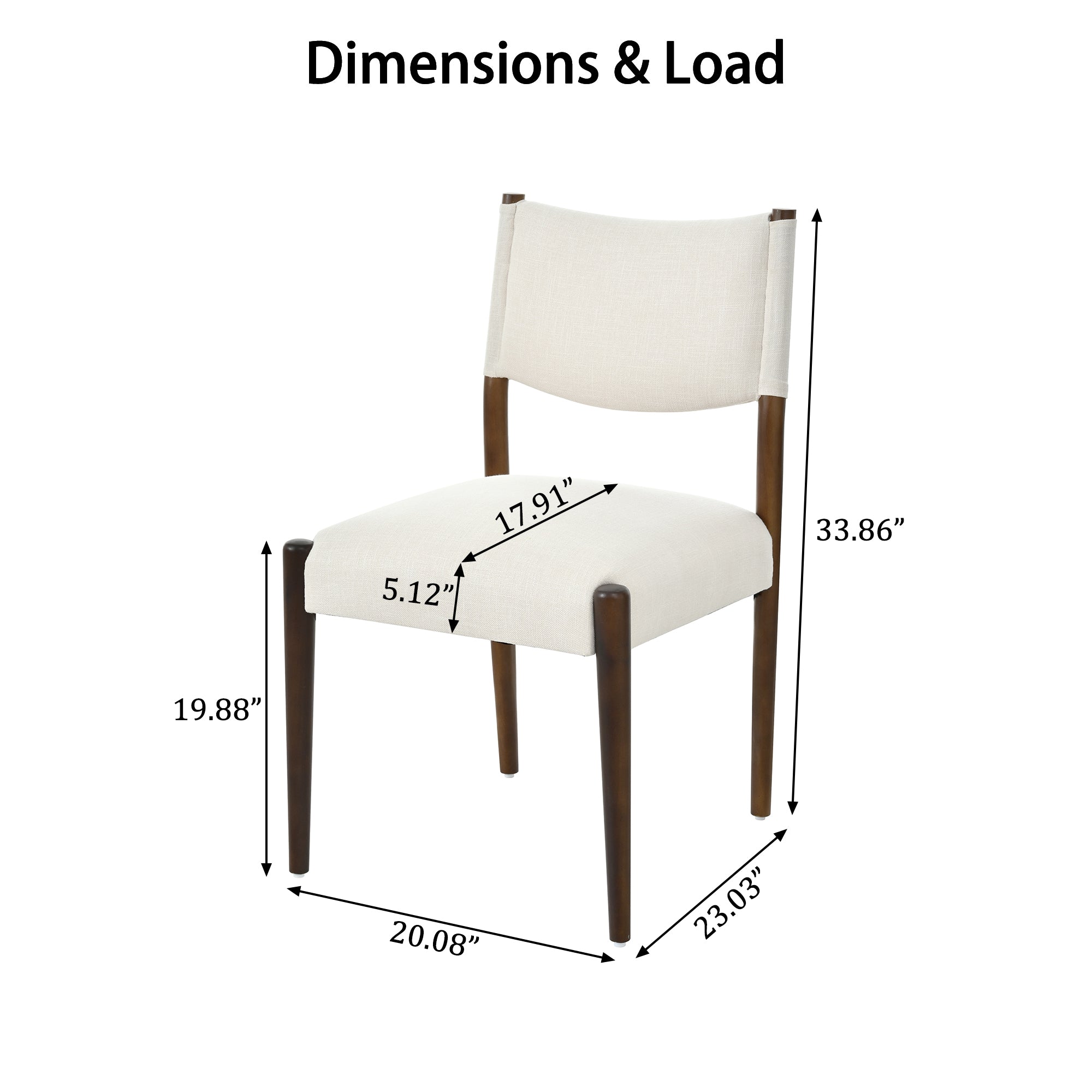 Modern Dining Chair Set of 2