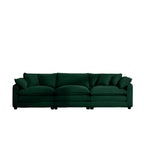 Mid-Century Modern Sectional Sofa - 3 Seater