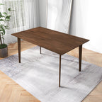 Carlos Solid Wood Dining Table and 4 Side Chairs