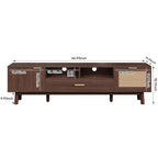 Wood Fashionable TV Stand for 75" TVs