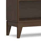 Harper 4-Shelf Low Bookcase